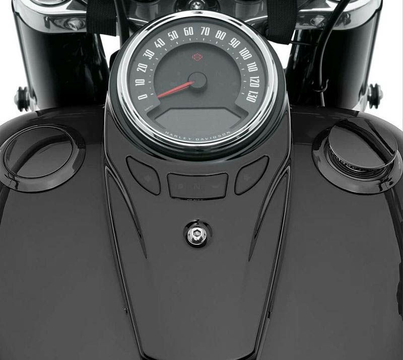 M8ソフテイル ポップアップ フュエルキャップ ブラック MCS 2