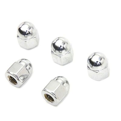 クローム アコーンナットキット1/4-20 5個セット V-TWIN