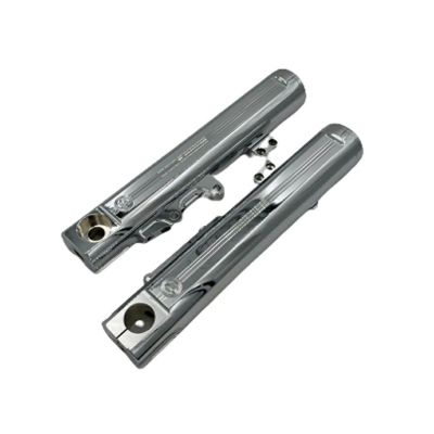 Performance Machine フォークレッグキット 49mmフォーク/シングルディスク用 クローム