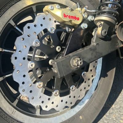 ハーレー 11.5インチ リア用 Profile フローティング・ブレーキローター ブラック TC Bros