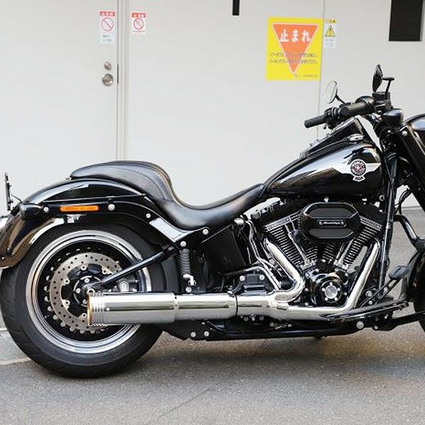 ダイナ ベビーバズーカ フルエキゾーストマフラー クローム モーター  