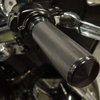 電子制御スロットル用 ローレット ハンドグリップ ブラック Joker Machine