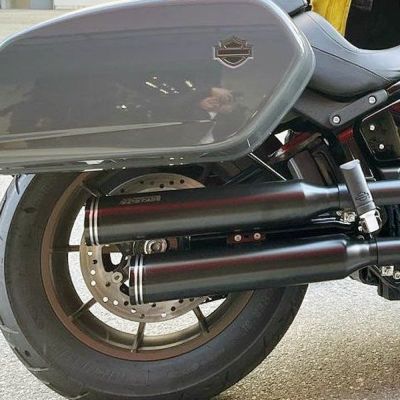 モーターステージ（Motor Stage）マフラー TCソフテイル用