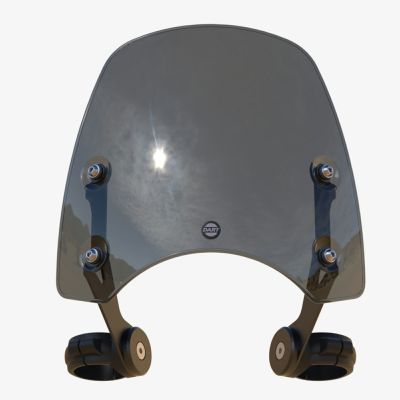 ストリートボブ FXDB、FXBB 49㎜フォーク用 シリーズ3・フライスクリーン (ダークスモーク) DART