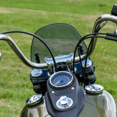 ダイナ ローライダー FXDL 49㎜フォーク用 シリーズ3・フライスクリーン (ダークスモーク) DART