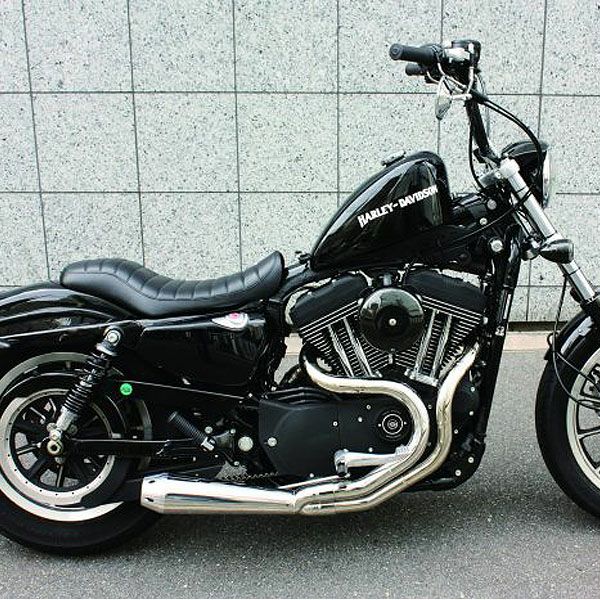 2004以降 スポーツスター V-SPEED 2in1 フルエキゾーストマフラー 