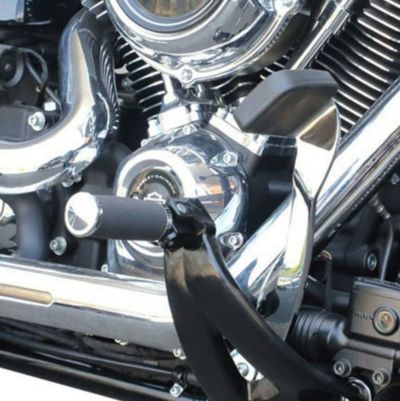 M8 ブレイクアウト、ファットボブ、スポーツグライド、FXDR114 ステップバックキット (ブラック) KIJIMA