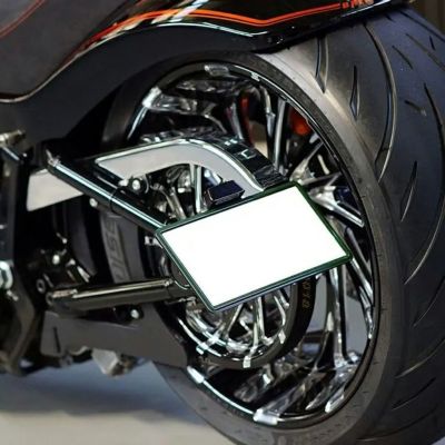 M8 ローライダーS、ファットボーイ、ブレイクアウト ショートリアフェンダー用サイドナンバーキット ノイズ