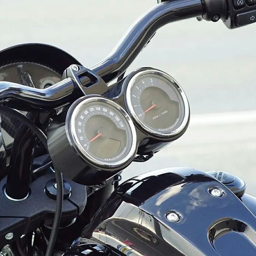 M8ソフテイル 2020～2021 ローライダーS用 ハンドルマウントメーター 