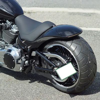 M8ソフテイル 2018～2025 ブレイクアウト ショートリアフェンダー/シートセット (ビビッドブラック) ノイズ