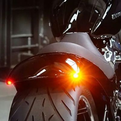 M8ソフテイル ファットボーイ ショートリアフェンダー/シートセット (ビビッドブラック) ノイズ