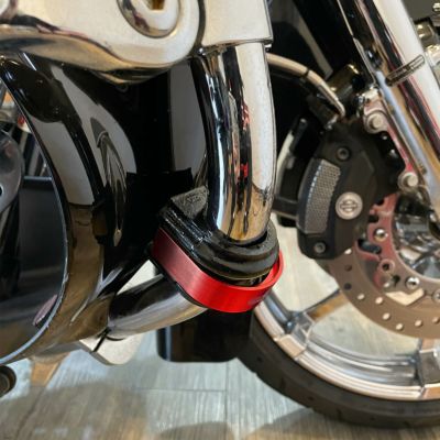 【SALE】フロントエンジンガード プロテクター レッド SOUL