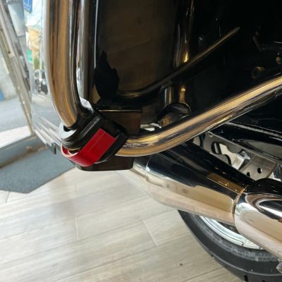 【SALE】サドルバッグガード プロテクター レッド SOUL