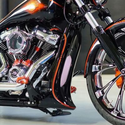M8ソフテイル フロントスポイラー ノイズ