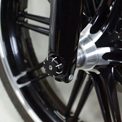 M8ソフテイル ファットボーイ フロントアクスルカバー ノイズ