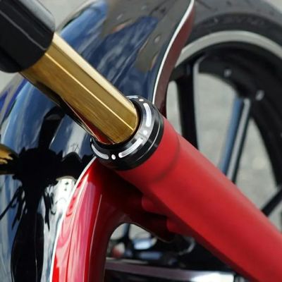 ソフテイル、ダイナ、スポーツスター 49mmフロントフォーク用 フォークダストカップ FD-01 ノイズ