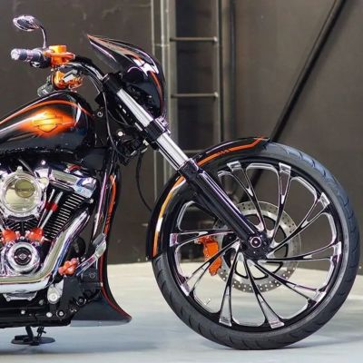 M8ソフテイル ブレイクアウト レイクトリプルキット (23インチホイール用) ノイズ