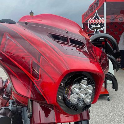 Arlen Ness Real Steel Rapper フロントフェンダー 23インチ |ハーレー