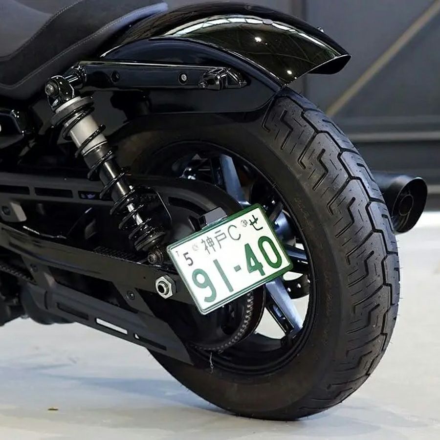 ナイトスター サイドナンバーキット (車検対応ナンバー灯付き) ノイズ 