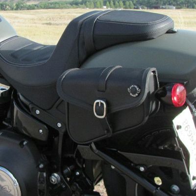 M8ソフテイル ローライダー/S、ストリートボブ、ファットボブ Diablo サドルバッグ (左用) Viking Bags