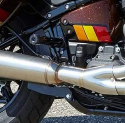 Ricks Motorcycles Clubstyle リア・クラッシュバー (900mm幅) 【M8 ローライダー/S、ストリートボブ】