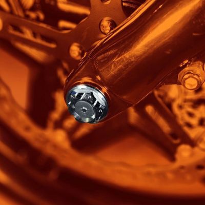 Paul Yaffe Turret フロントアクスルカバー ブラック 【ツーリング】