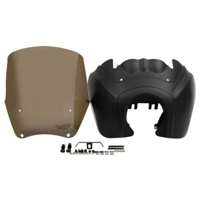 Tスポーツ フェアリング マットブラック 15インチ スモーク DYNA、FXFB、FXLRS