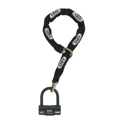 ABUS GRANIT 58 防犯ロック/ループチェーン コンビ (ブラック)