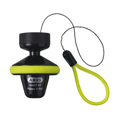 ABUS GRANIT VICTORY X-PLUS 68 ケーブル付防犯ブレーキディスクロック (イエロー)