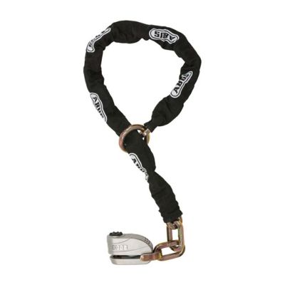 ABUS GRANIT 8008 DETECTO XPLUS アラーム付防犯ブレーキディスクロック/12KS120 ループチェーンコンビ