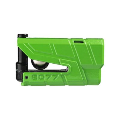 ABUS GRANIT 8077 DETECT XPLUS・アラーム付防犯ブレーキディスクロック (グリーン)