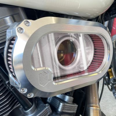 KEN'S FACTORY Next level エアークリーナーキット マシンカット M8ツーリング、ソフテイル