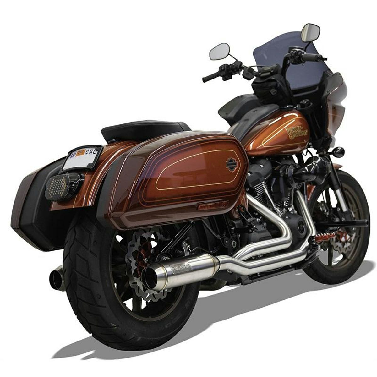 Bassani True Dual 左右2本出し・2-2 フルエキゾーストマフラー 【M8 