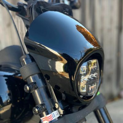 KLEENMOTO RIGID ADAPT XP LEDヘッドライト 取り付けブラケット、ハーネスキット ローライダーS