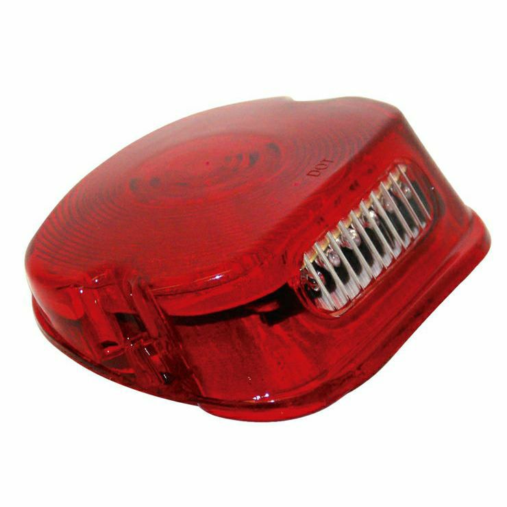 レトリックライティング スラントバック ロープロファイル LEDウインカー機能付きテールライト レッドレンズ FXLRST 2