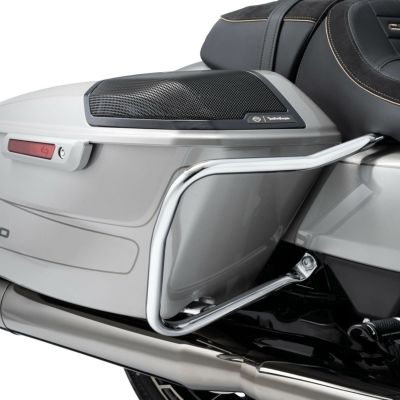 ハーレー　サドルバッグガードレール　クローム クロームパーツ ハーレーツーリングモデルElectra Glide Road