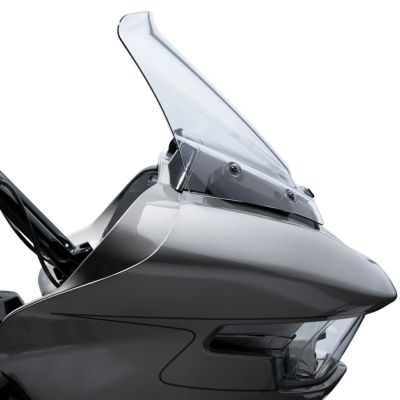 12インチ・Wind Splitter ウィンドシールド (ライトスモーク) 【ロードグライド】