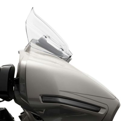 8インチ・Wind Splitter ウィンドシールド (クリア) 【CVOストリートグライド】