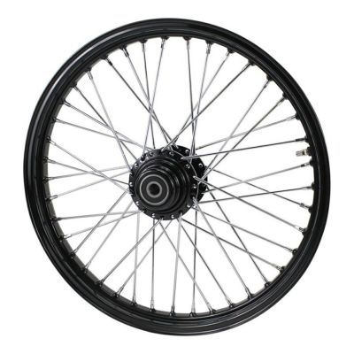 MOTO IRON 21x2.15 40スポーク・フロントホイール 【2000～2006 ソフテイル、2000～2005 ダイナ ワイドグライド】