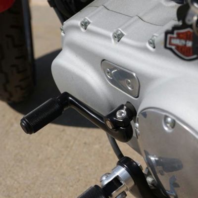 TC Bros Nomad アルミシフターペグ (ブラック) 【スポーツスター、ダイナ、ソフテイル、ツーリング、FXR】