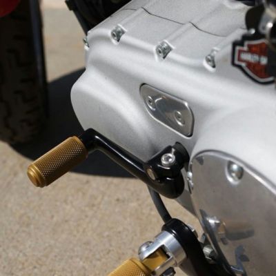 TC Bros Nomad アルミシフターペグ (ゴールド) 【スポーツスター、ダイナ、ソフテイル、ツーリング、FXR】