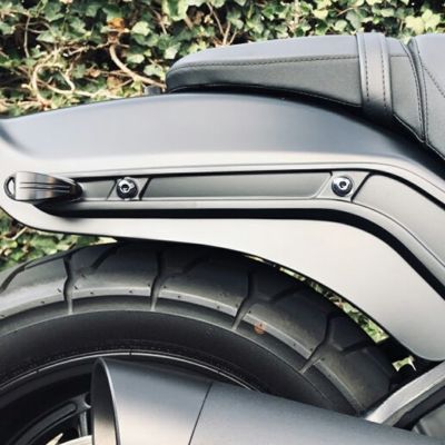 Screws4Bikes M8ソフテイル フェンダーストラットボルトキット マッドブラック 8本入り