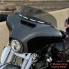 FREEDOM SHIELDS バットウイングフェアリング ツーリングワイドスタイル ウインドシールド ミディアムグレー 1996～2013 FLHT、FLHX 2