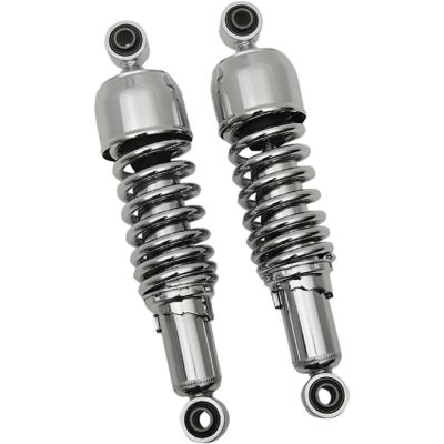 Drag Specialties リアサスペンション 12インチ (クローム) 【ツーリング】