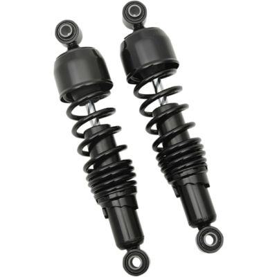 Drag Specialties リアサスペンション 11インチ (ブラック) 【ツーリング】