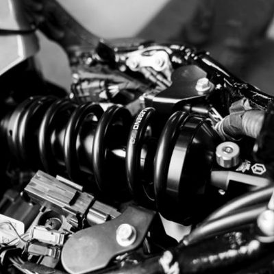 Legend Suspension Revo-A 伸び側減衰調整付 スタンダード・リアサスペンション 12.5インチ (ブラック) 【M8 ソフテイル】