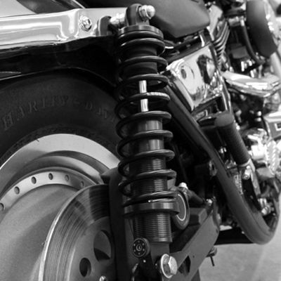 Legend Suspension Revo-A 伸び側減衰調整付 スタンダード・リアサスペンション 13インチ (ブラック) 【FXR】