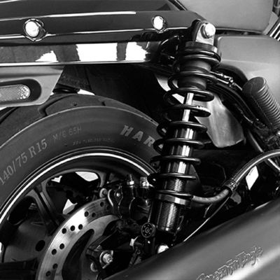 Legend Suspension Revo-A 伸び側減衰調整付 スタンダード・リアサスペンション 13インチ (ブラック) 【ストリート】