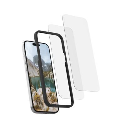ROKFORM  [耐衝撃] 強化型スクリーン・プロテクター（2パック） iPhone15 PRO MAX用